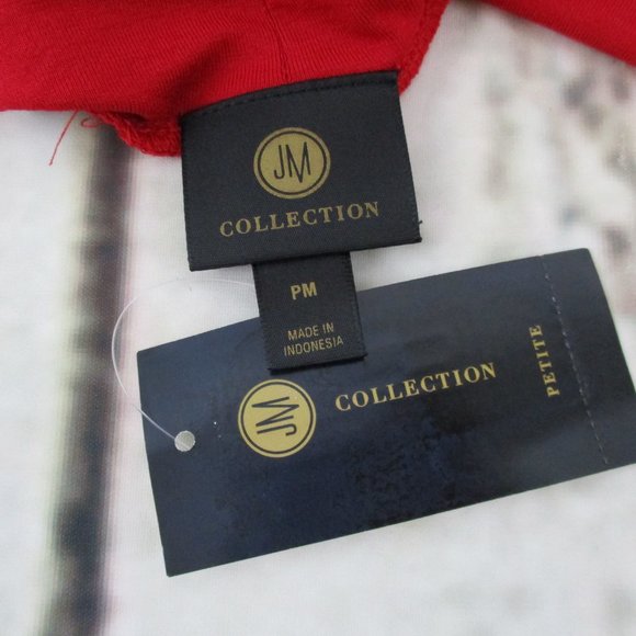 JM Collection Petite Classic Turtleneck Top - Picture 6 of 7